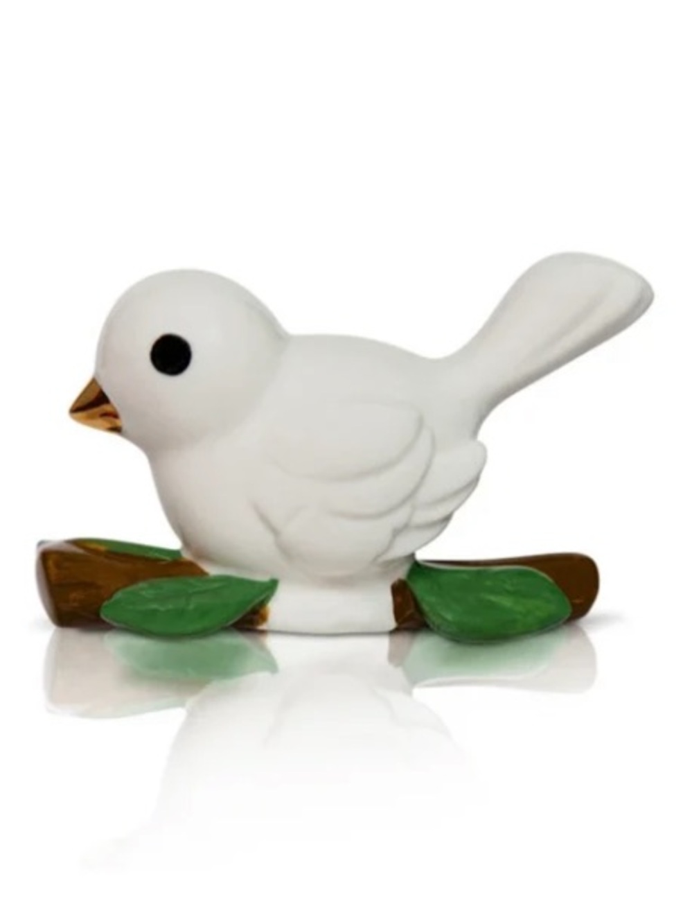 Nora Fleming Bestie Buddy White Bird Mini nwt